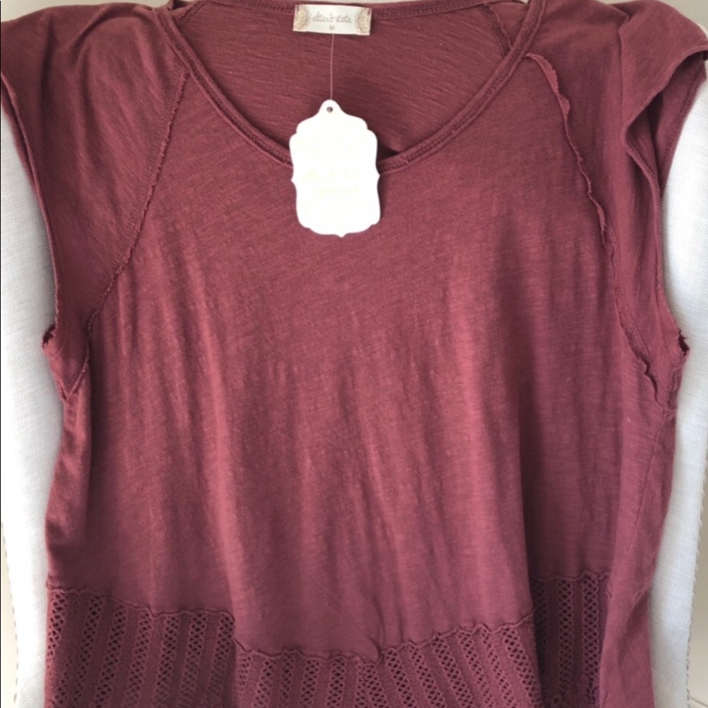Alterd state top M Rose Taupe